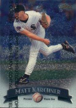 1998 Finest #83 Matt Karchner Front