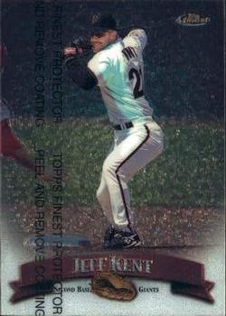 1998 Finest #87 Jeff Kent Front