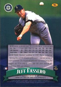 1998 Finest #94 Jeff Fassero Back