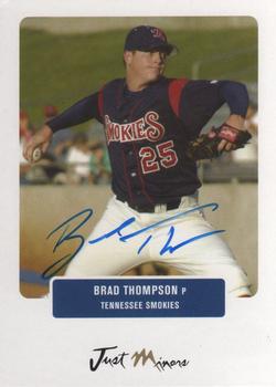 2004 Just Prospects - Autographs #81 Brad Thompson Front