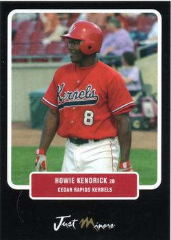 2004 Just Prospects - Black #50 Howie Kendrick Front