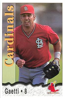 1996 St. Louis Cardinals Police #NNO Gary Gaetti Front