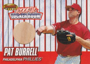 1999 Bowman's Best - Rookie Locker Room Game-Used Bats #RB1 Pat Burrell  Front