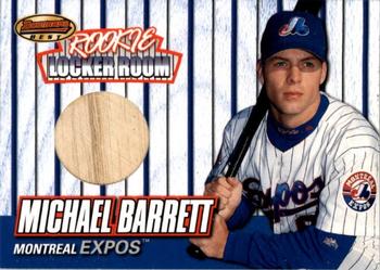1999 Bowman's Best - Rookie Locker Room Game-Used Bats #RB2 Michael Barrett  Front