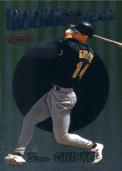 1999 Bowman's Best - Rookie of the Year #ROY1 Ben Grieve  Front
