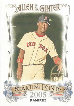 2015 Topps Allen & Ginter - Starting Points #SP-13 Hanley Ramirez Front