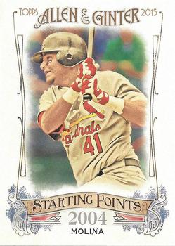 2015 Topps Allen & Ginter - Starting Points #SP-84 Yadier Molina Front