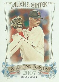 2015 Topps Allen & Ginter - Starting Points #SP-9 Clay Buchholz Front