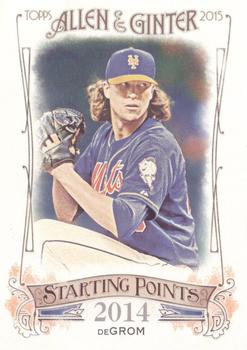 2015 Topps Allen & Ginter - Starting Points #SP-52 Jacob deGrom Front