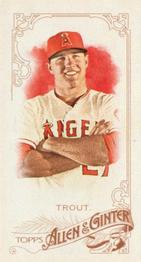 2015 Topps Allen & Ginter - Mini A & G Back #252 Mike Trout Front