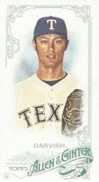 2015 Topps Allen & Ginter - Mini A & G Back #261 Yu Darvish Front