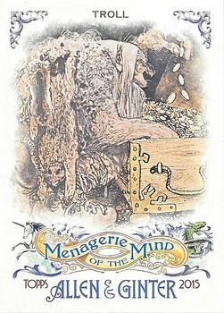 2015 Topps Allen & Ginter - Menagerie Of The Mind #MM-1 Troll Front