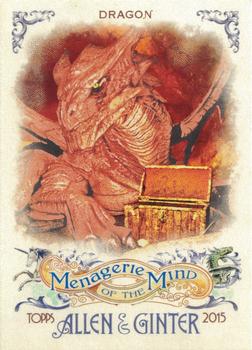 2015 Topps Allen & Ginter - Menagerie Of The Mind #MM-3 Dragon Front