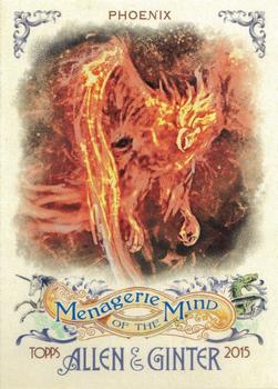 2015 Topps Allen & Ginter - Menagerie Of The Mind #MM-4 Phoenix Front