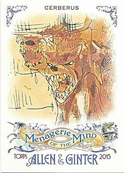 2015 Topps Allen & Ginter - Menagerie Of The Mind #MM-10 Cerberus Front