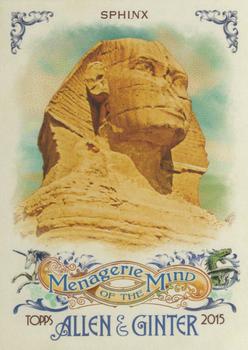 2015 Topps Allen & Ginter - Menagerie Of The Mind #MM-19 Sphinx Front