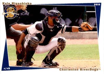 2010 Grandstand Charleston RiverDogs #NNO Kyle Higashioka Front