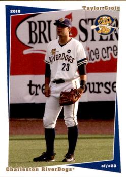 2010 Grandstand Charleston RiverDogs #NNO Taylor Grote Front
