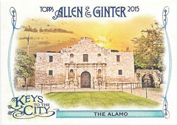2015 Topps Allen & Ginter - Keys to the City #KTC-6 The Alamo Front