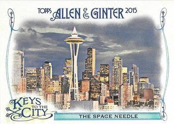 2015 Topps Allen & Ginter - Keys to the City #KTC-8 The Space Needle Front