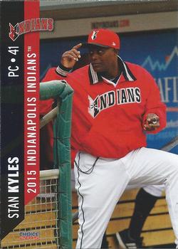 2015 Choice Indianapolis Indians #30 Stan Kyles Front