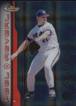 1999 Finest - Peel and Reveal Hyperplaid #PR11 Roger Clemens  Front