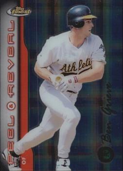 1999 Finest - Peel and Reveal Hyperplaid #PR13 Ben Grieve  Front