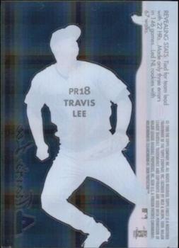 1999 Finest - Peel and Reveal Hyperplaid #PR18 Travis Lee  Back