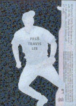 1999 Finest - Peel and Reveal Sparkle #PR18 Travis Lee  Back
