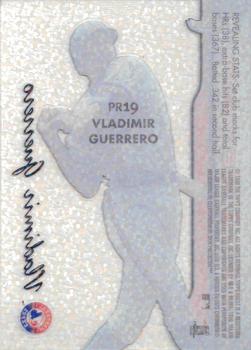 1999 Finest - Peel and Reveal Sparkle #PR19 Vladimir Guerrero  Back