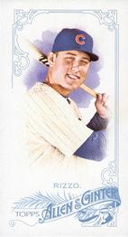 2015 Topps Allen & Ginter - Mini No Card Number #NNO Anthony Rizzo Front