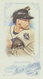 2015 Topps Allen & Ginter - Mini No Card Number #NNO Will Middlebrooks Front