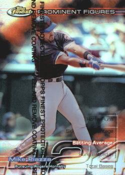 1999 Finest - Prominent Figures #PF22 Mike Piazza Front