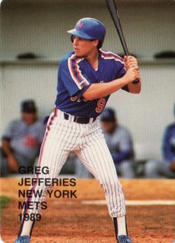 1989 Rookies I... (unlicensed) #16 Gregg Jefferies Front