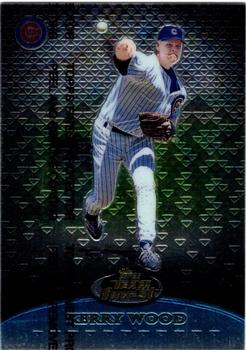 1999 Finest - Team Finest Blue #TF11 Kerry Wood  Front