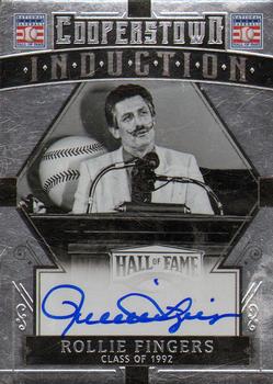 2015 Panini Cooperstown - HOF Induction Signatures #43 Rollie Fingers Front