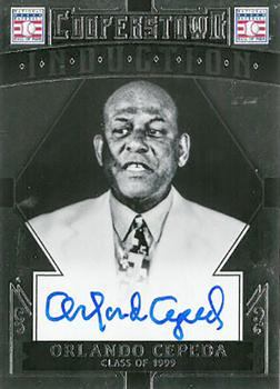 2015 Panini Cooperstown - HOF Induction Signatures #31 Orlando Cepeda Front