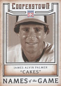 2015 Panini Cooperstown - Names of the Game #19 Jim Palmer Front