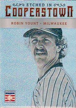2015 Panini Cooperstown - Etched in Cooperstown Silver #60 Robin Yount Front