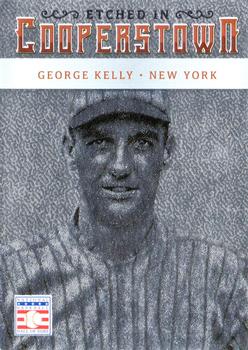2015 Panini Cooperstown - Etched in Cooperstown Silver #27 George Kelly Front