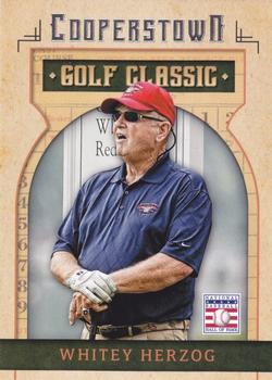 2015 Panini Cooperstown - Golf Classic #11 Whitey Herzog Front