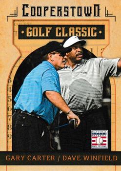 2015 Panini Cooperstown - Golf Classic #35 Gary Carter / Dave Winfield Front