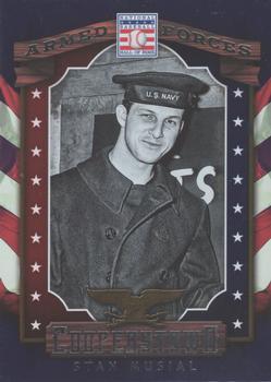 2015 Panini Cooperstown - HOF Honors Armed Forces #7 Stan Musial Front
