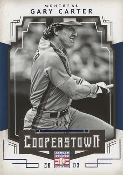 2015 Panini Cooperstown - Blue #38 Gary Carter Front