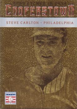 2015 Panini Cooperstown - Etched in Cooperstown Silver Gold #66 Steve Carlton Front