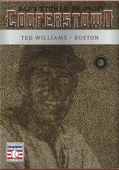 2015 Panini Cooperstown - Etched in Cooperstown Silver Gem Emerald #67 Ted Williams Front
