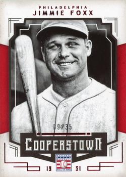 2015 Panini Cooperstown - HOF Chronicles Red #53 Jimmie Foxx Front