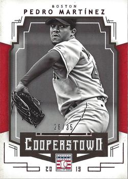 2015 Panini Cooperstown - HOF Chronicles Red #73 Pedro Martinez Front