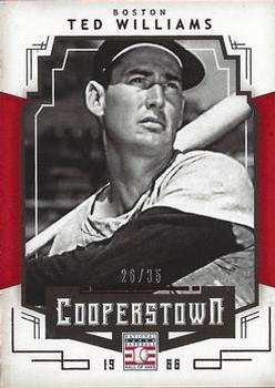 2015 Panini Cooperstown - HOF Chronicles Red #90 Ted Williams Front