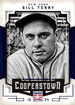 2015 Panini Cooperstown - HOF Chronicles Blue #10 Bill Terry Front